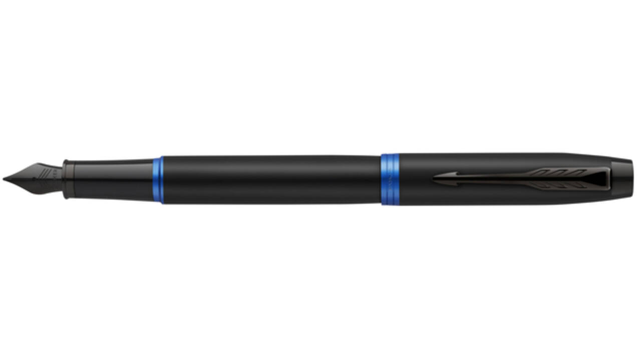 Vulpen Parker IM black blue vibrant ring medium