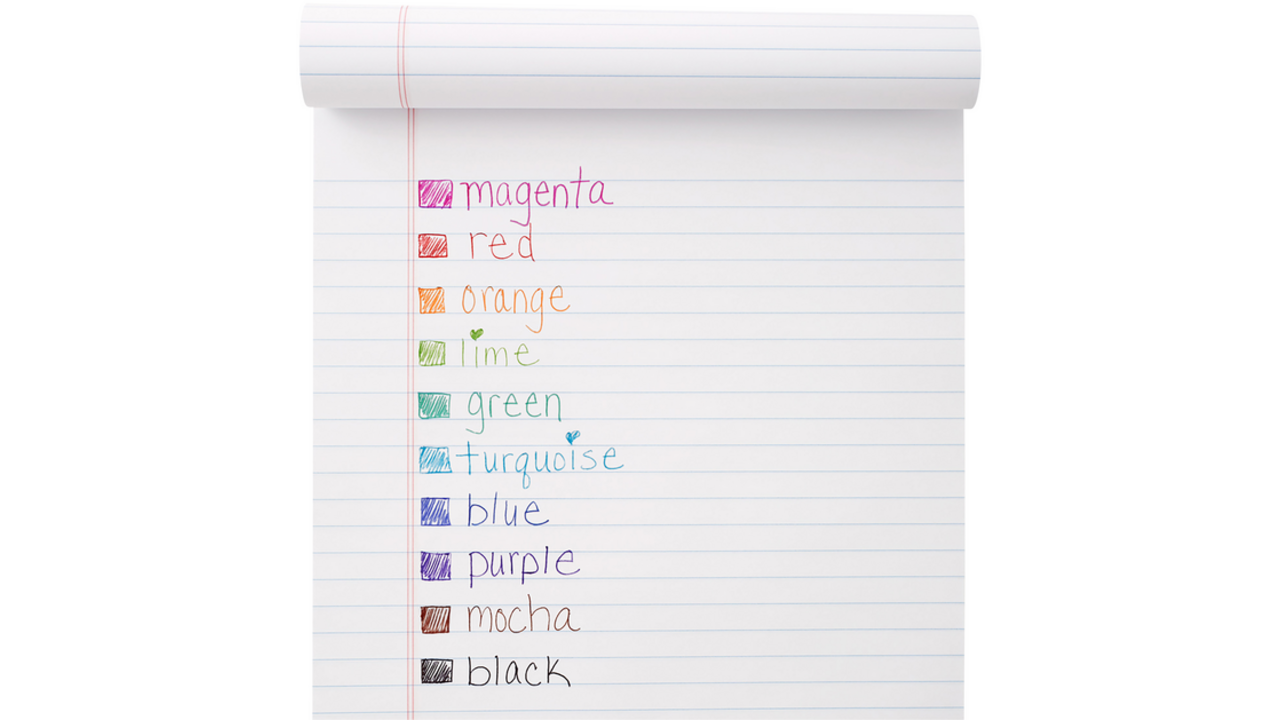 Balpen Paper Mate Inkjoy 100 Wrap set à 6 kleuren 27 stuks