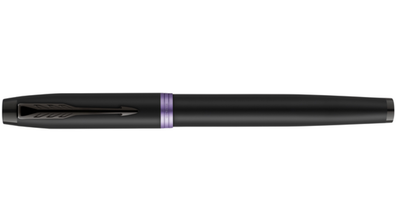 Vulpen Parker IM black purple vibrant ring fijn