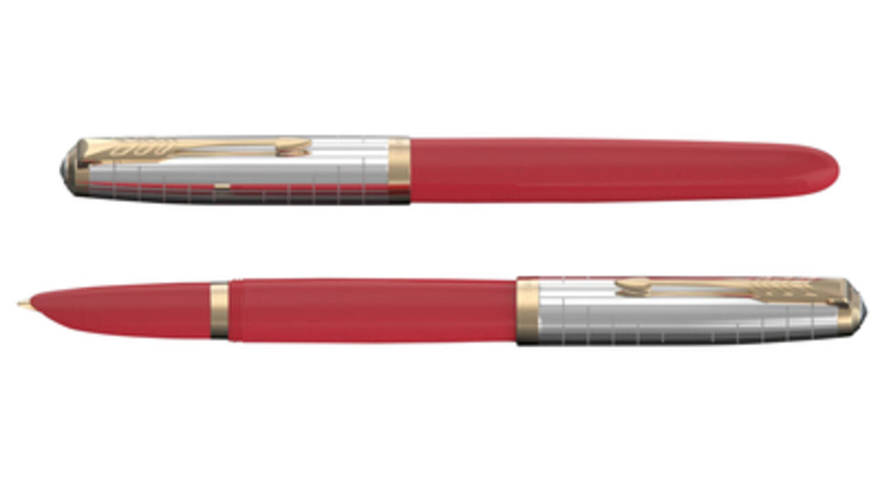 Vulpen Parker 51 Premium red rage GT fijn