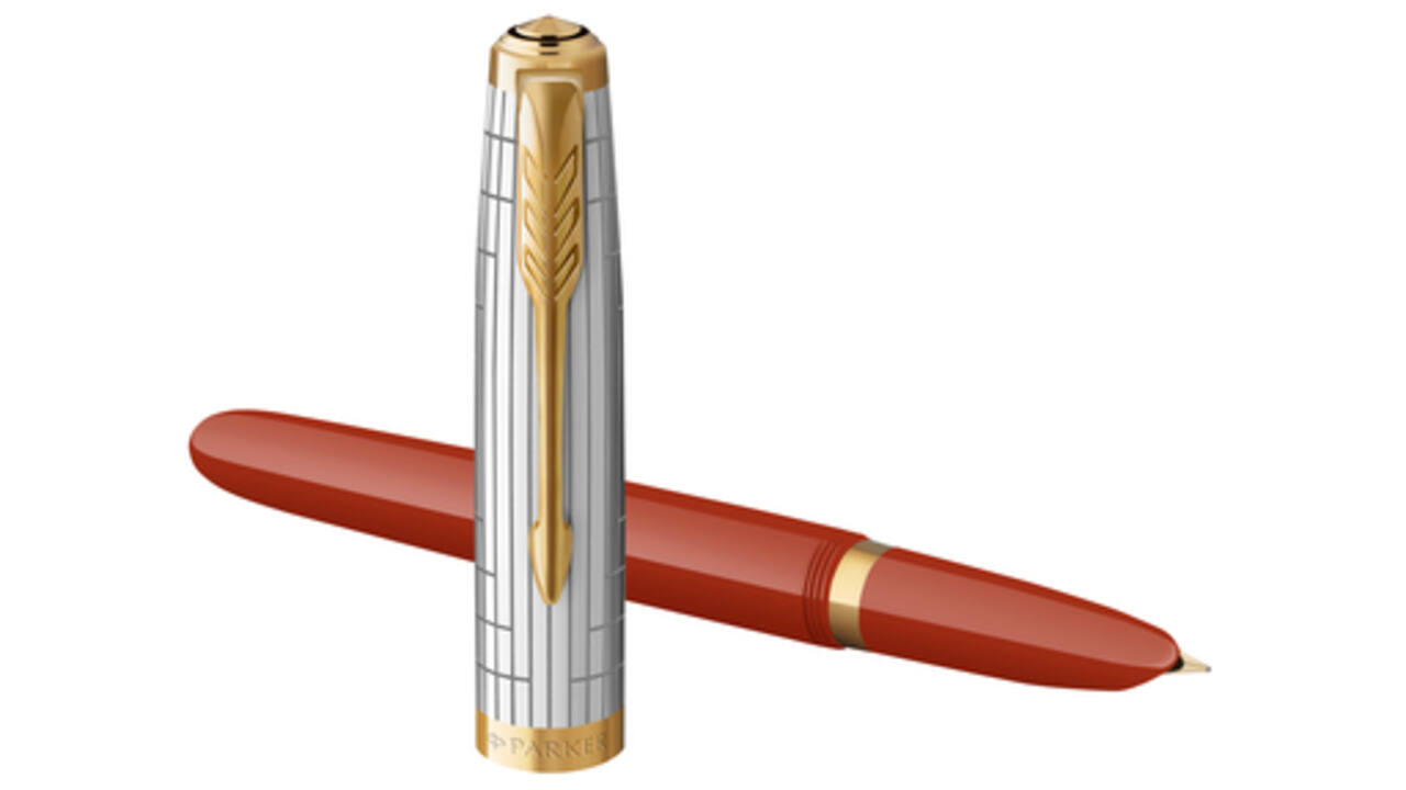 Vulpen Parker 51 Premium red rage GT fijn