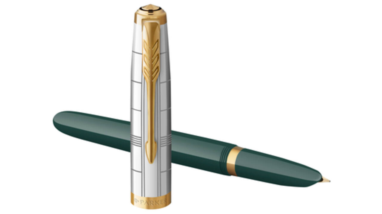 Vulpen Parker 51 Premium forest green GT fijn