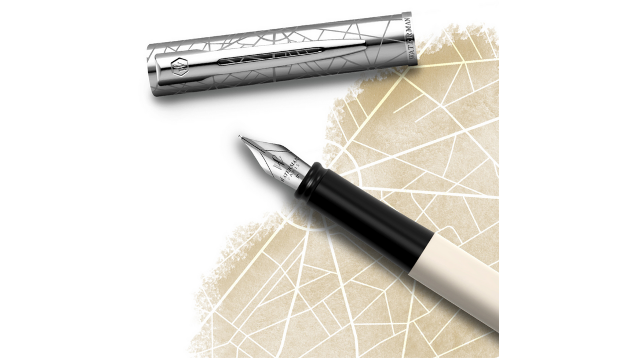 Vulpen Waterman Allure DeLuxe white fijn