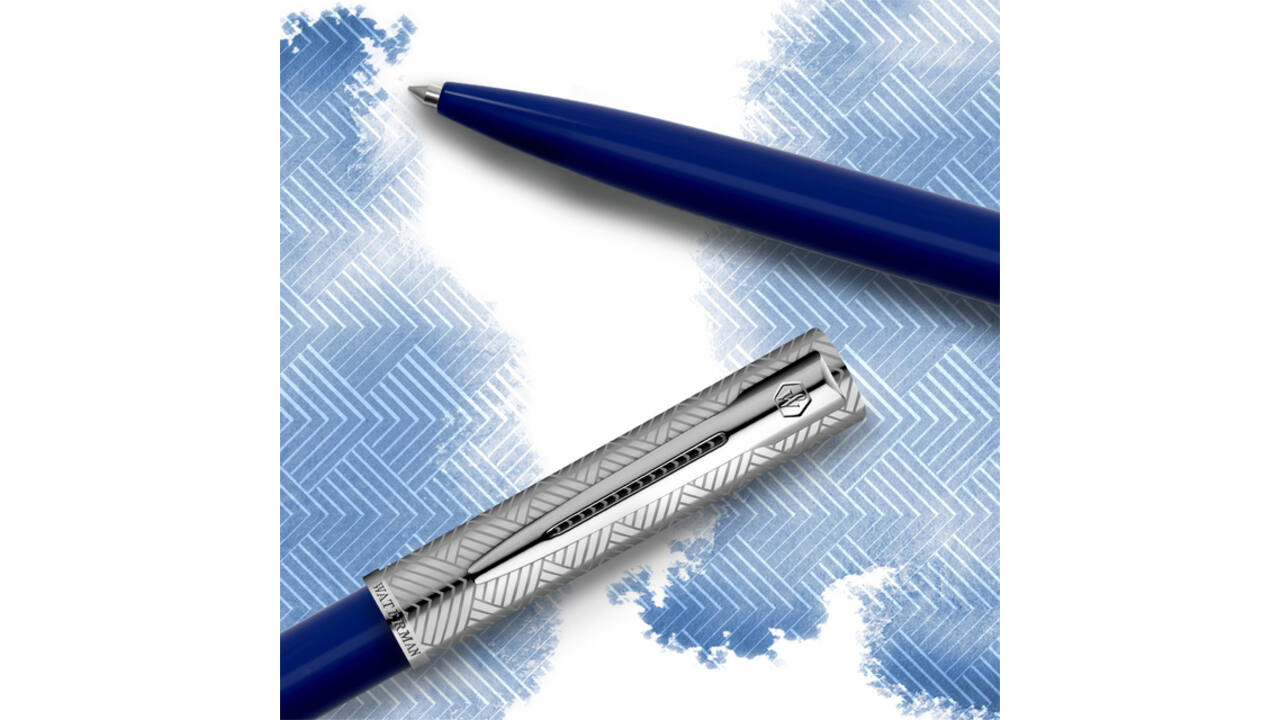 Balpen Waterman Allure DeLuxe blue fijn