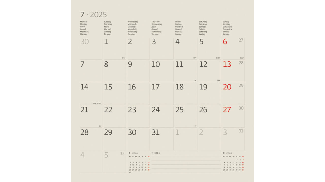 Kalender 2027 Helma 365 30x30cm paarden
