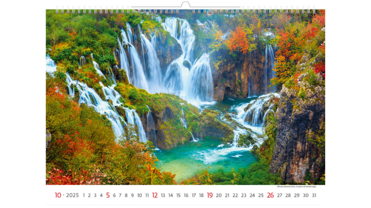 Kalender 2026 Helma 365 31.5x45cm Nationale parken