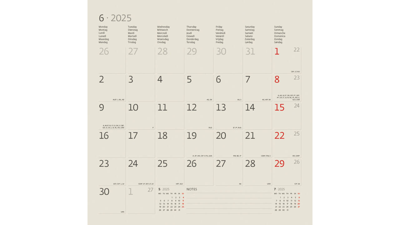 Kalender 2027 Helma 365 30x30cm honden