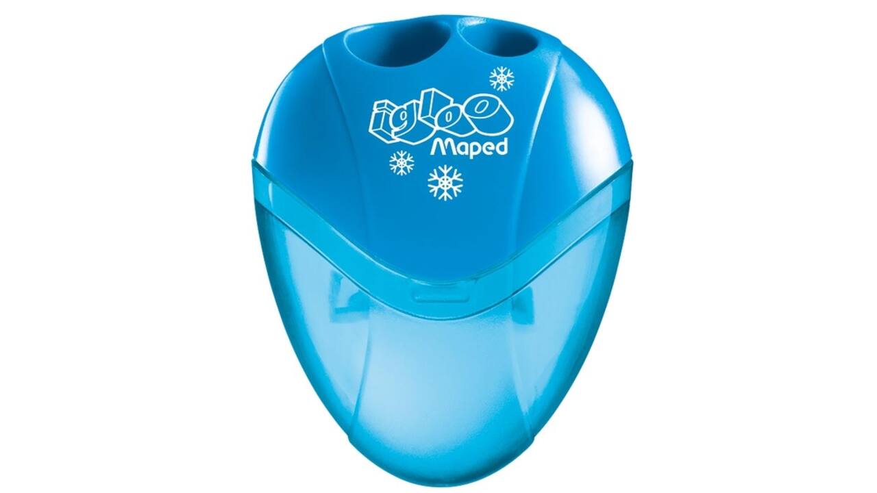 Puntenslijper Maped Igloo 2gaats display á 30 stuks assorti