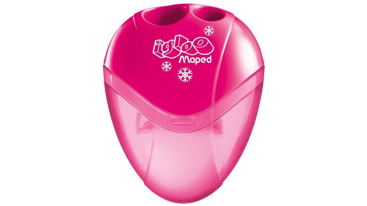 Puntenslijper Maped Igloo 2gaats display á 30 stuks assorti