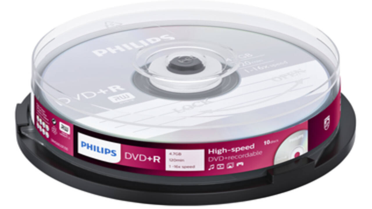 DVD+R Philips 4.7GB 16x SP (10)