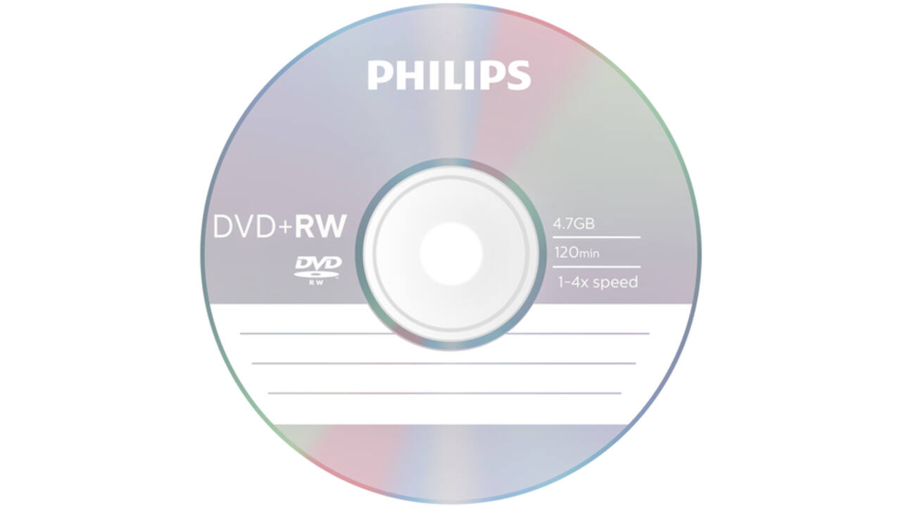DVD+RW Philips 4.7GB 4x SP (10)