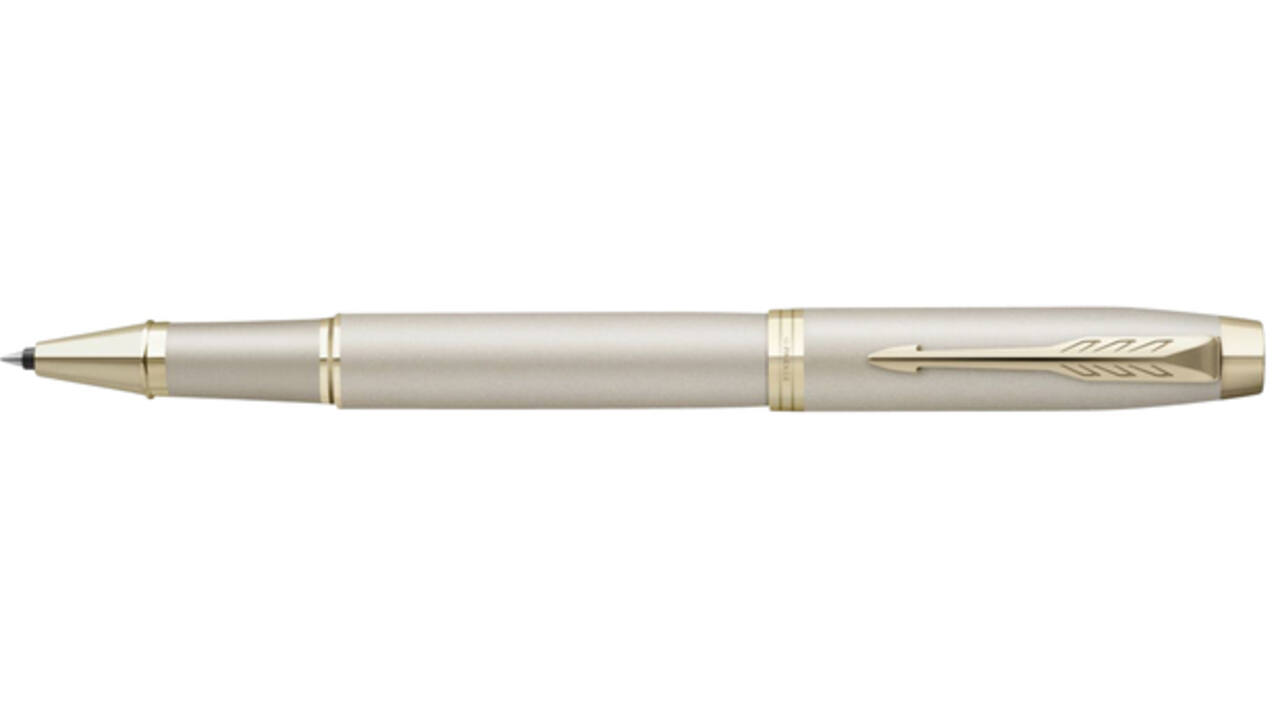 Rollerpen Parker IM Monochrome champagne GT fijn