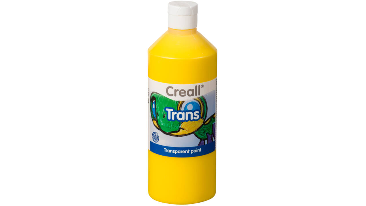 Raamverf Creall Trans geel 500ml