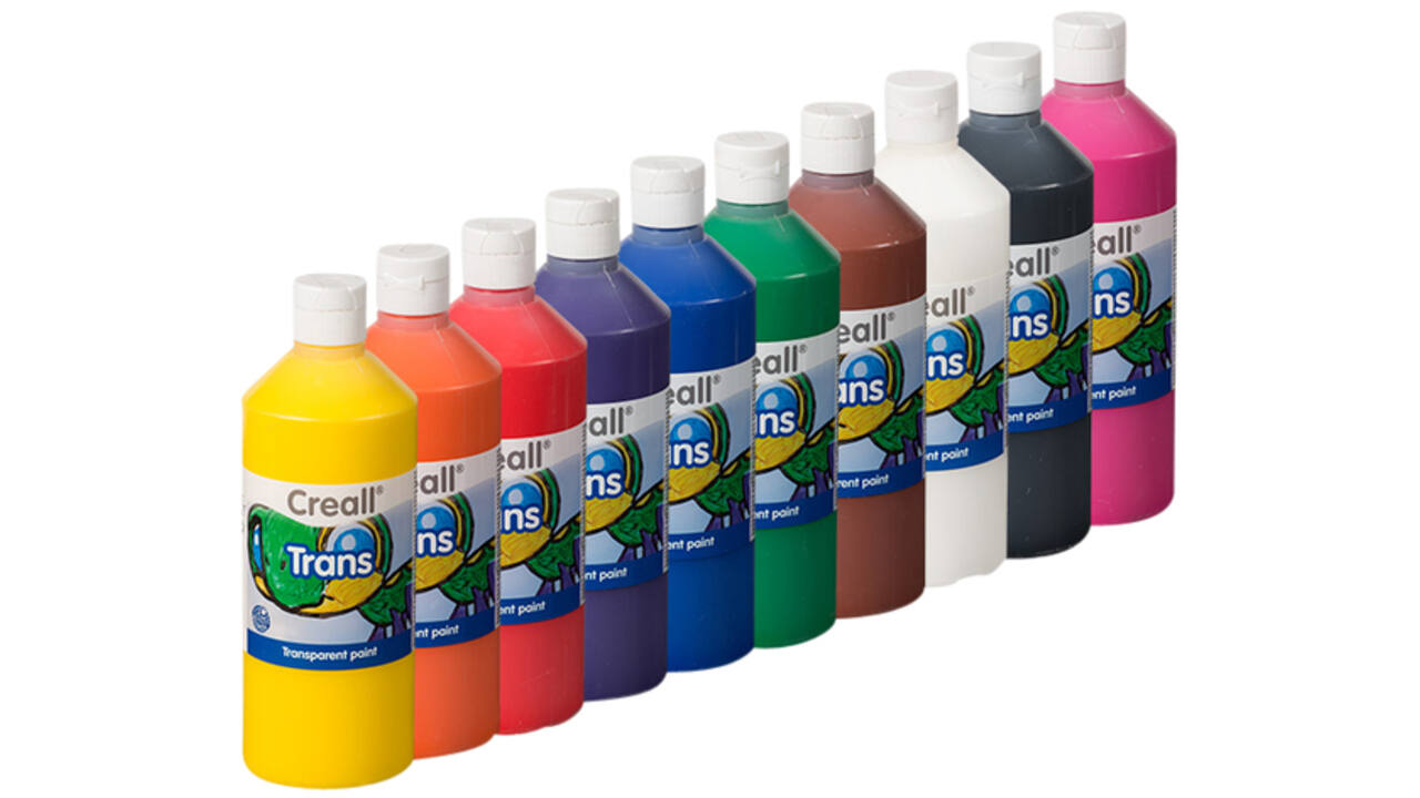Raamverf Creall Trans bruin 500ml