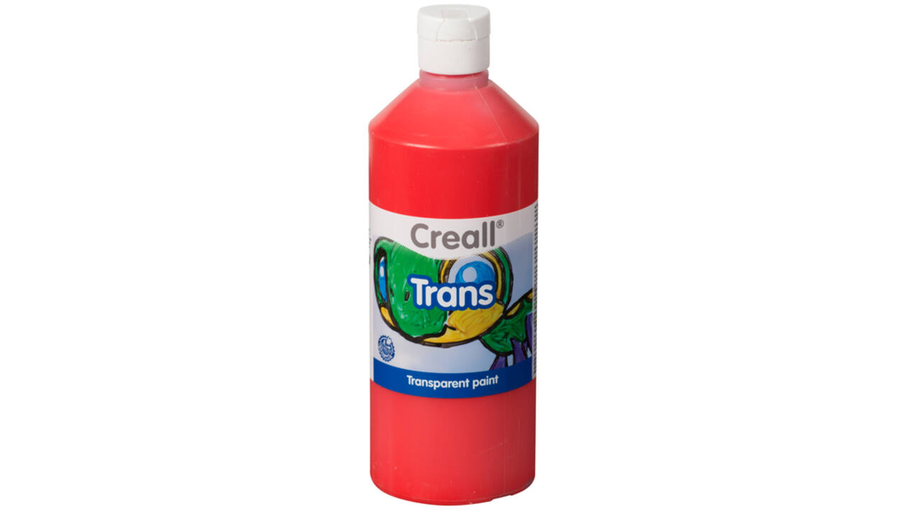 Raamverf Creall Trans rood 500ml