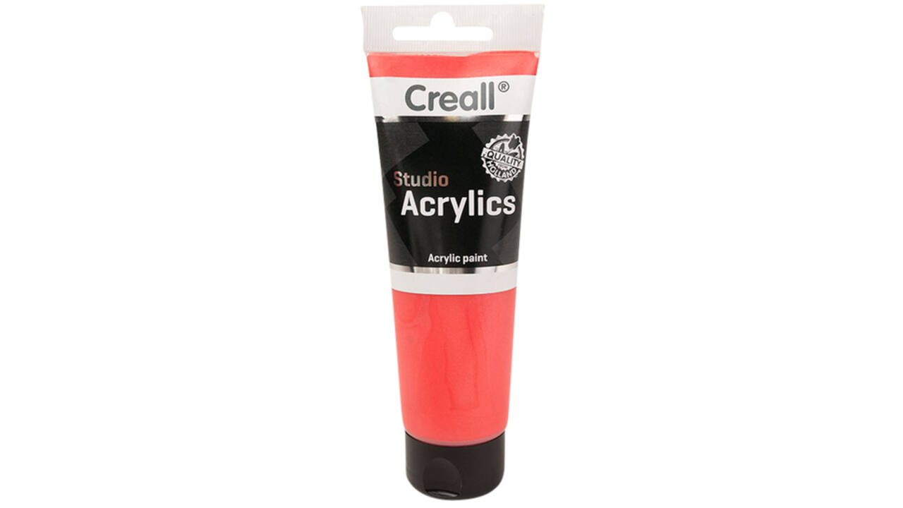 Acrylverf Creall Studio Acrylics metallic red 250ml