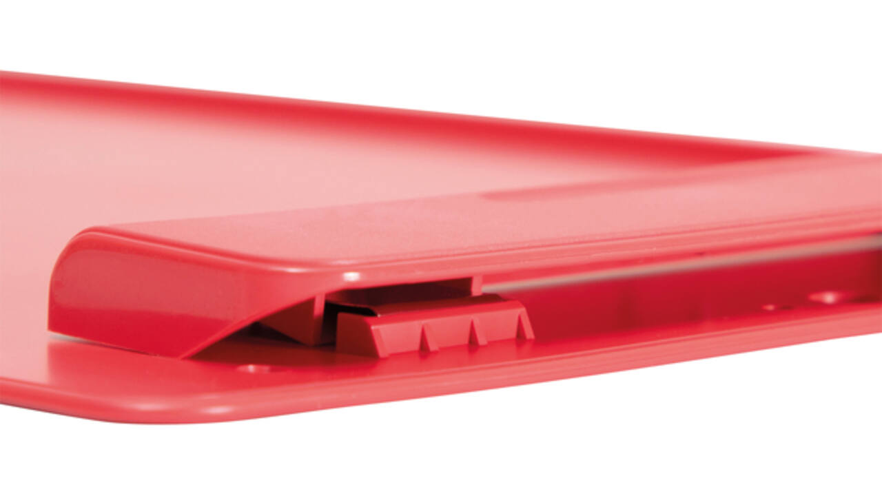 Klembord MAULgo uni recycled A4 staand rood