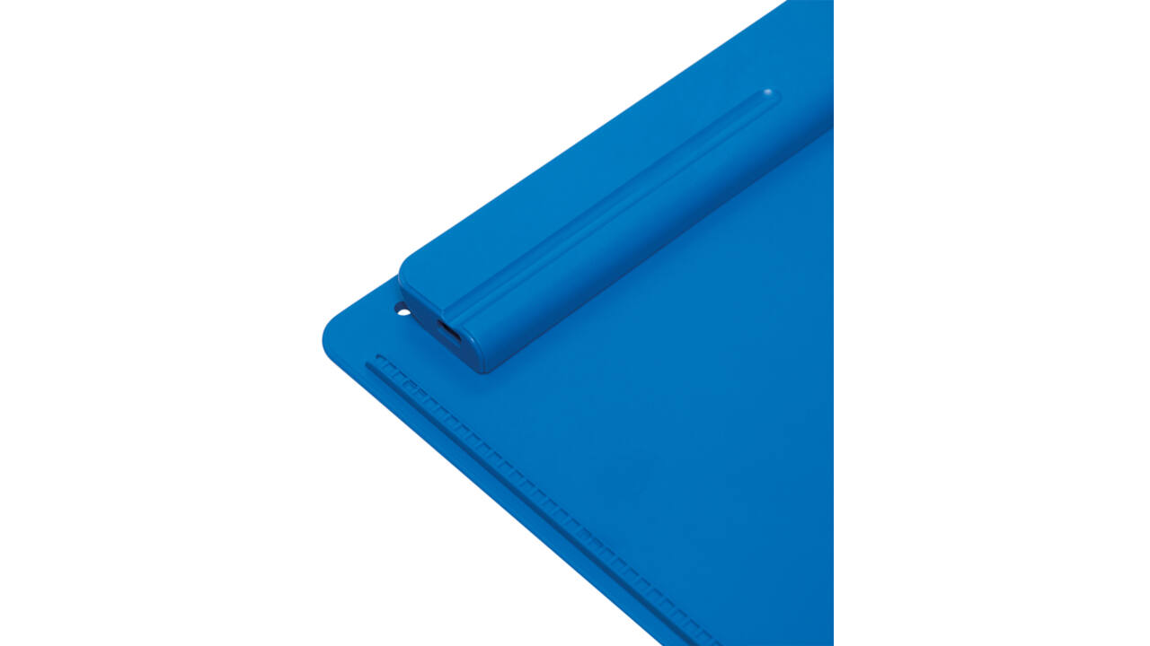 Klembord MAULgo uni recycled A4 staand blauw