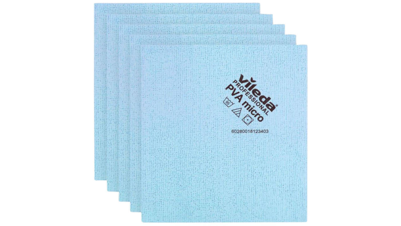 Microvezeldoeken Vileda Pro blauw