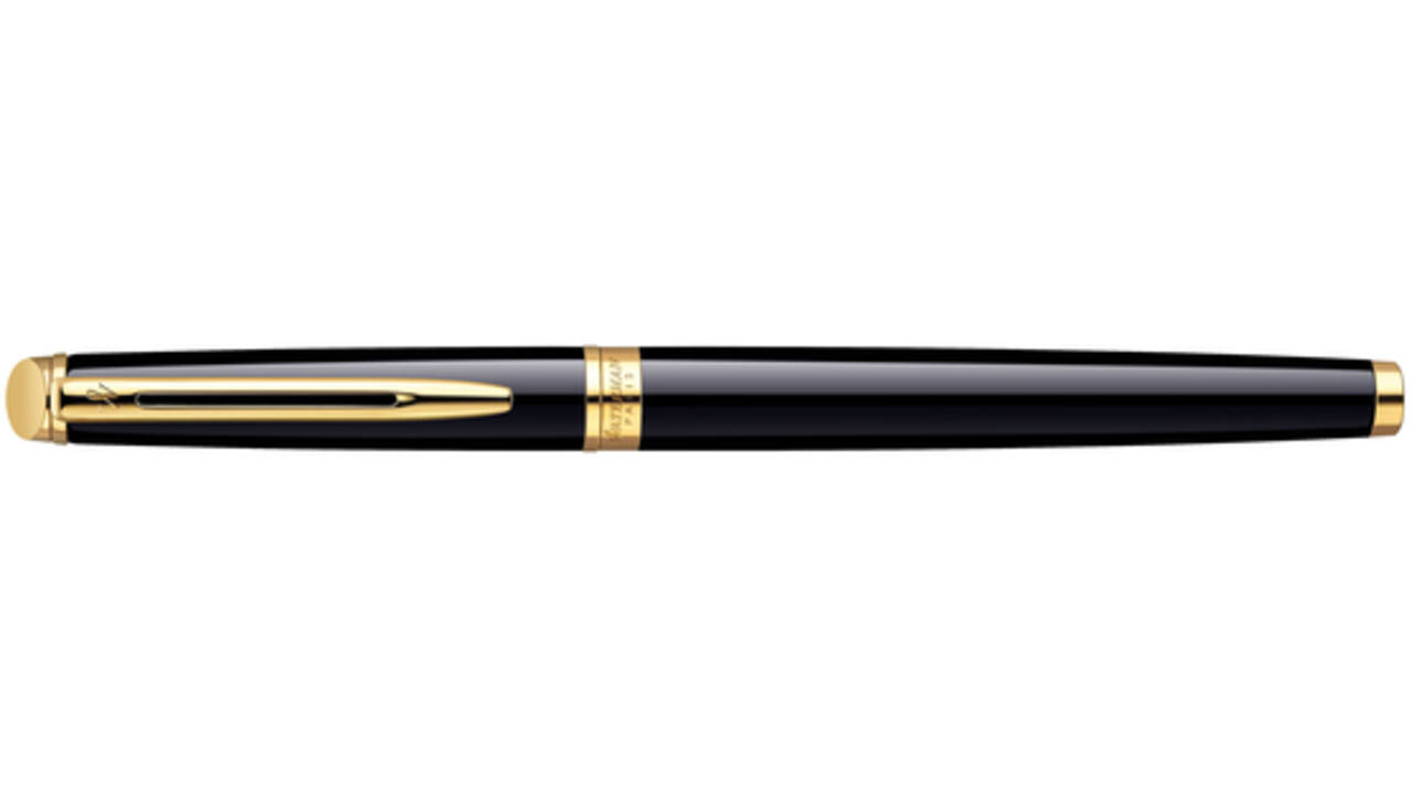 Vulpen Waterman Hémisphère black lacquer GT medium