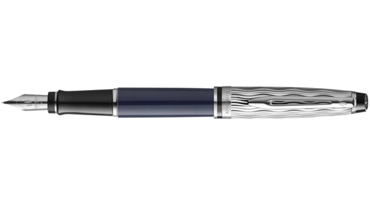 Vulpen Waterman Expert L'essence du blue lacquer CT fijn