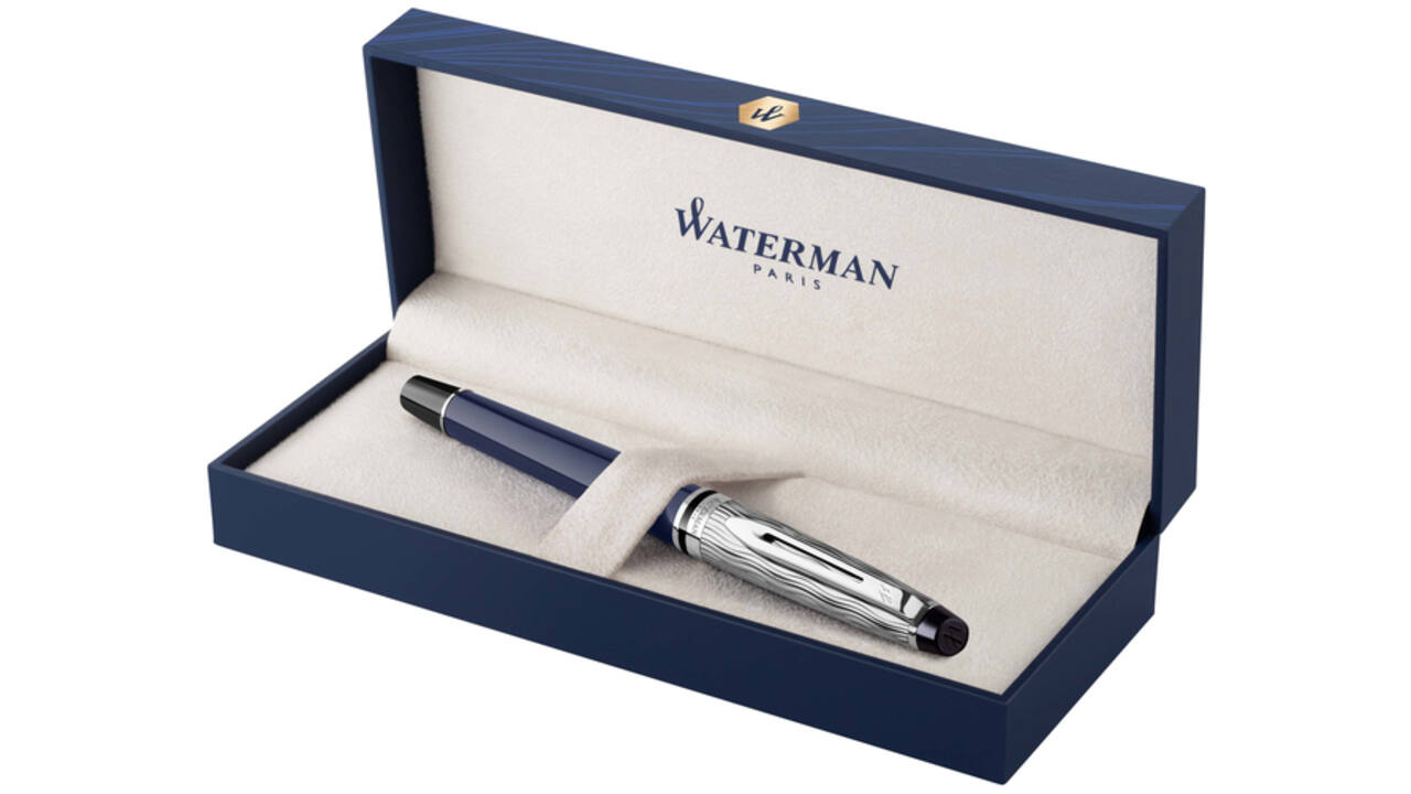 Vulpen Waterman Expert L'essence du blue lacquer CT fijn