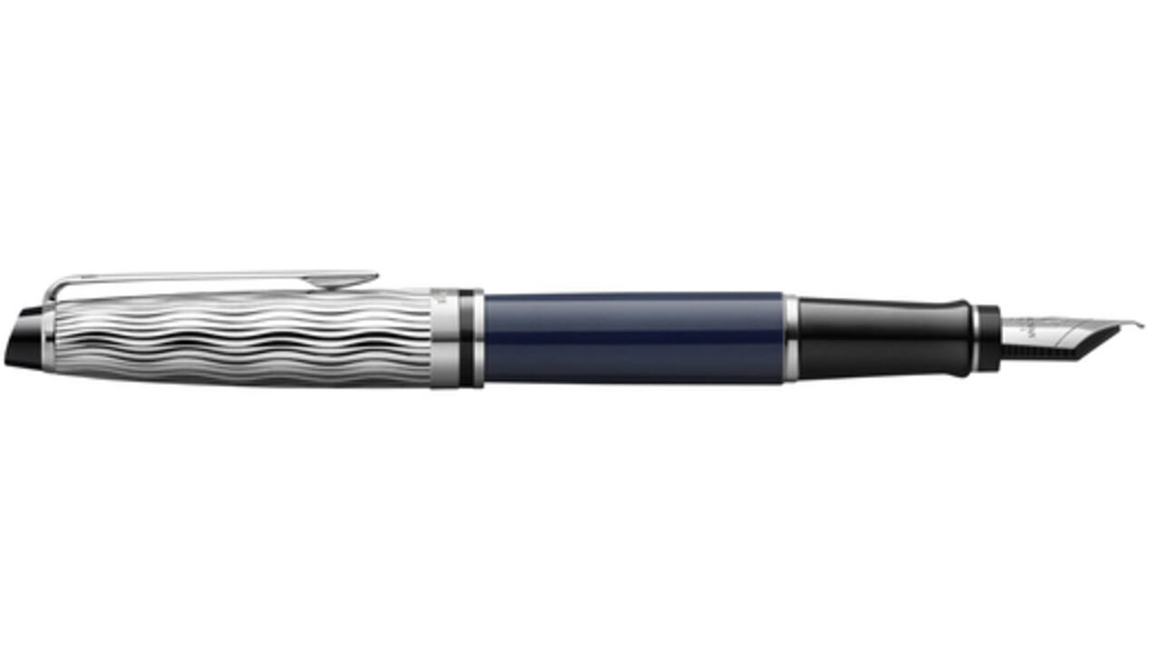 Vulpen Waterman Expert L'essence du blue lacquer CT fijn