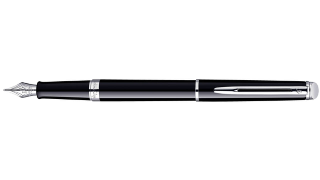 Vulpen Waterman Hémisphère black lacquer CT medium