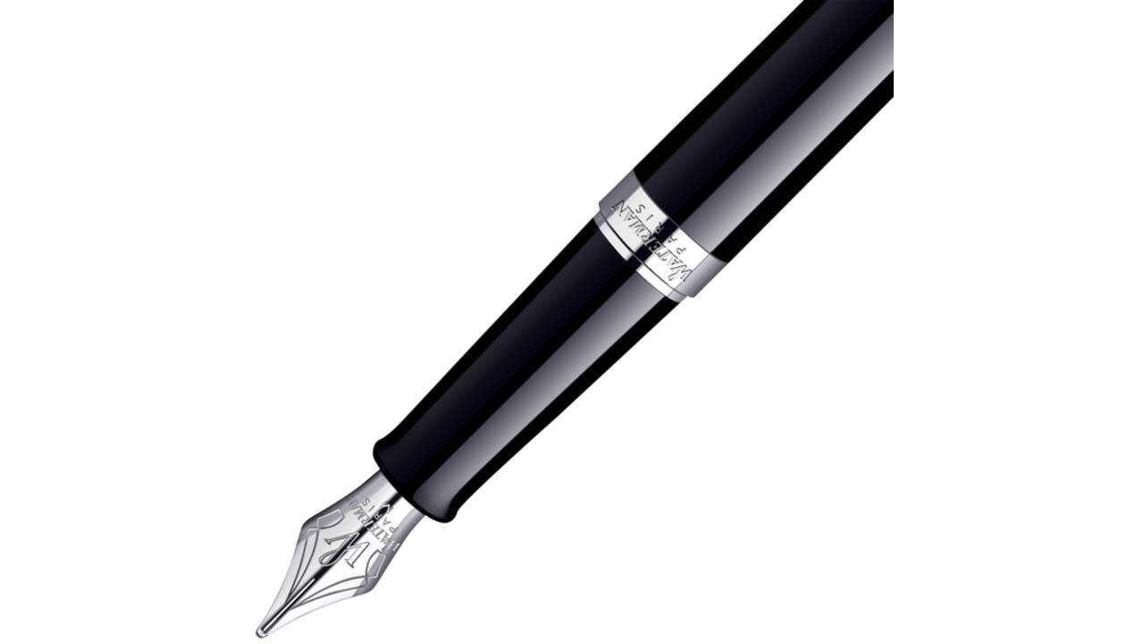 Vulpen Waterman Hémisphère black lacquer CT medium