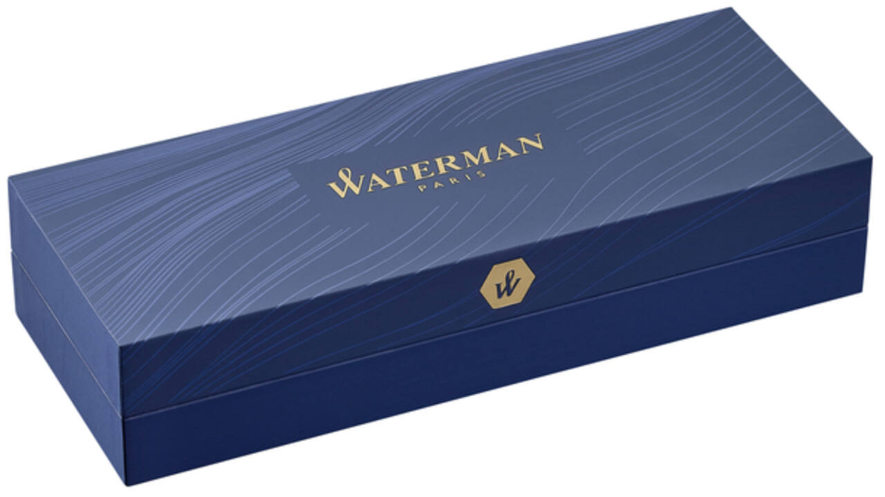 Rollerpen Waterman Hémisphère black lacquer CT fijn