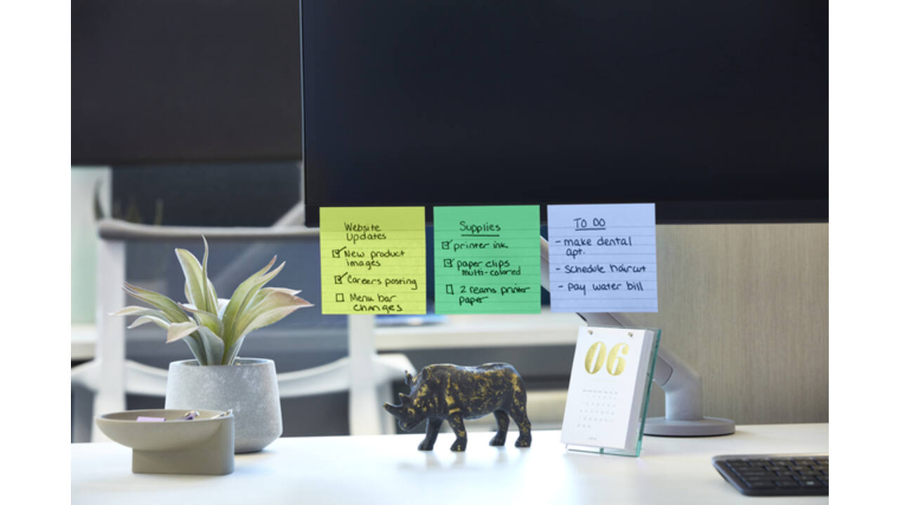 Memoblok Post-it 675-6 Super Sticky 101x101mm Oasis