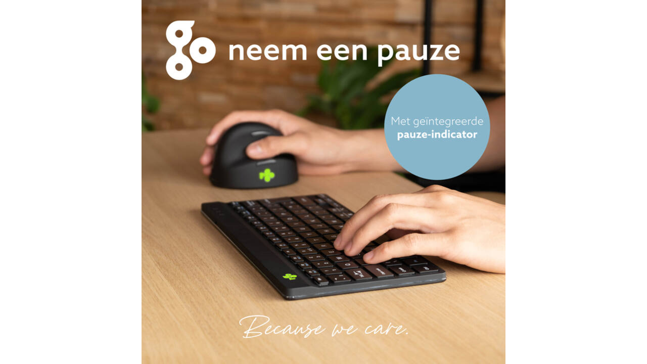 Toetsenbord R-Go Ergonomisch Compact Break QWERTY