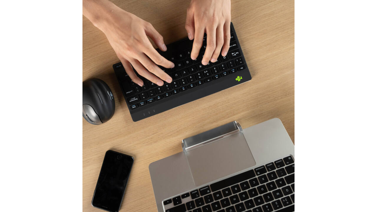 Toetsenbord R-Go Ergonomisch Compact Break QWERTY