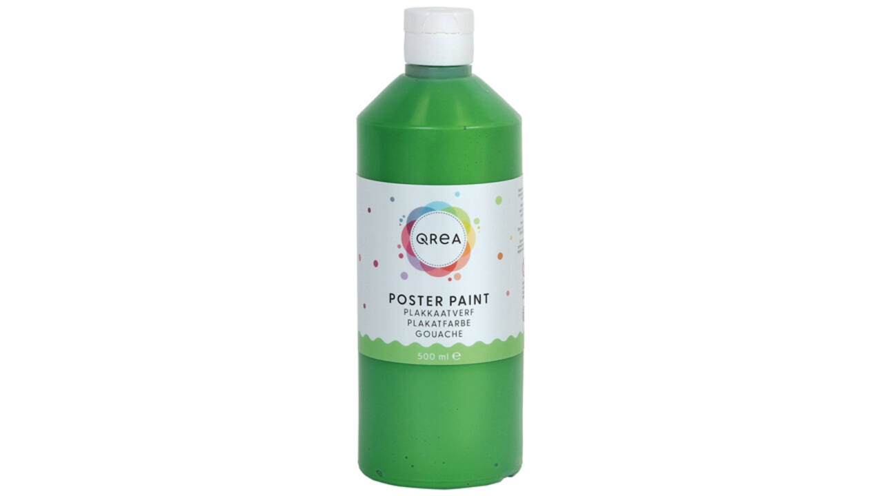 Plakkaatverf Qrea middengroen 500ml