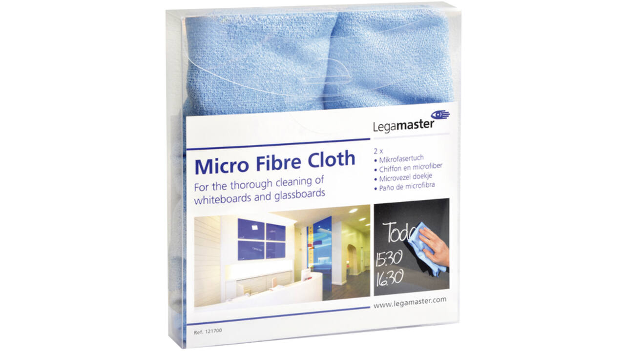 Microvezeldoek Legamaster 40x40cm 2 stuks