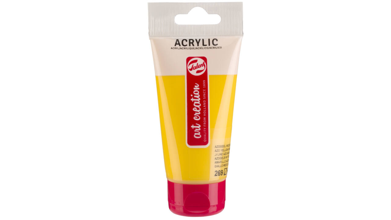 Acrylverf Talens Art Creation 269 azogeel middel tube à 75ml