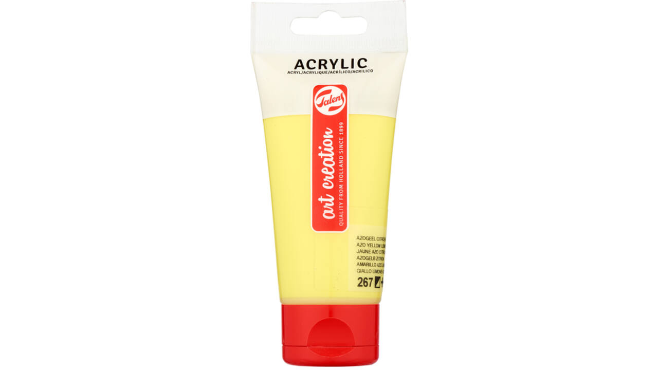 Acrylverf Talens Art Creation 267 azogeel citroen tube à 75ml