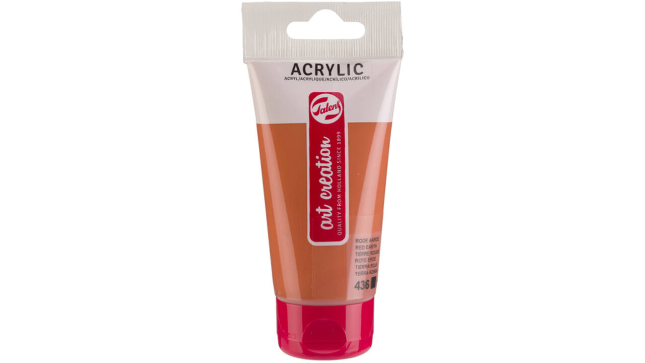 Acrylverf Talens Art Creation 436 rode aarde tube à 75ml