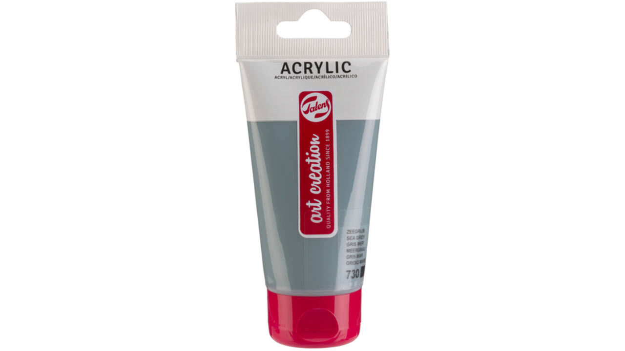 Acrylverf Talens Art Creation 730 zeegrijs tube à 75ml