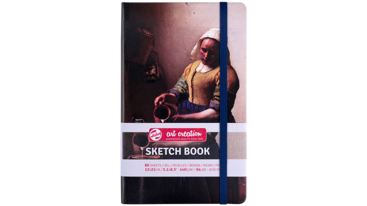 Schetsboek Talens Art Creation Het Melkmeisje 13x21cm 140gr 80vel
