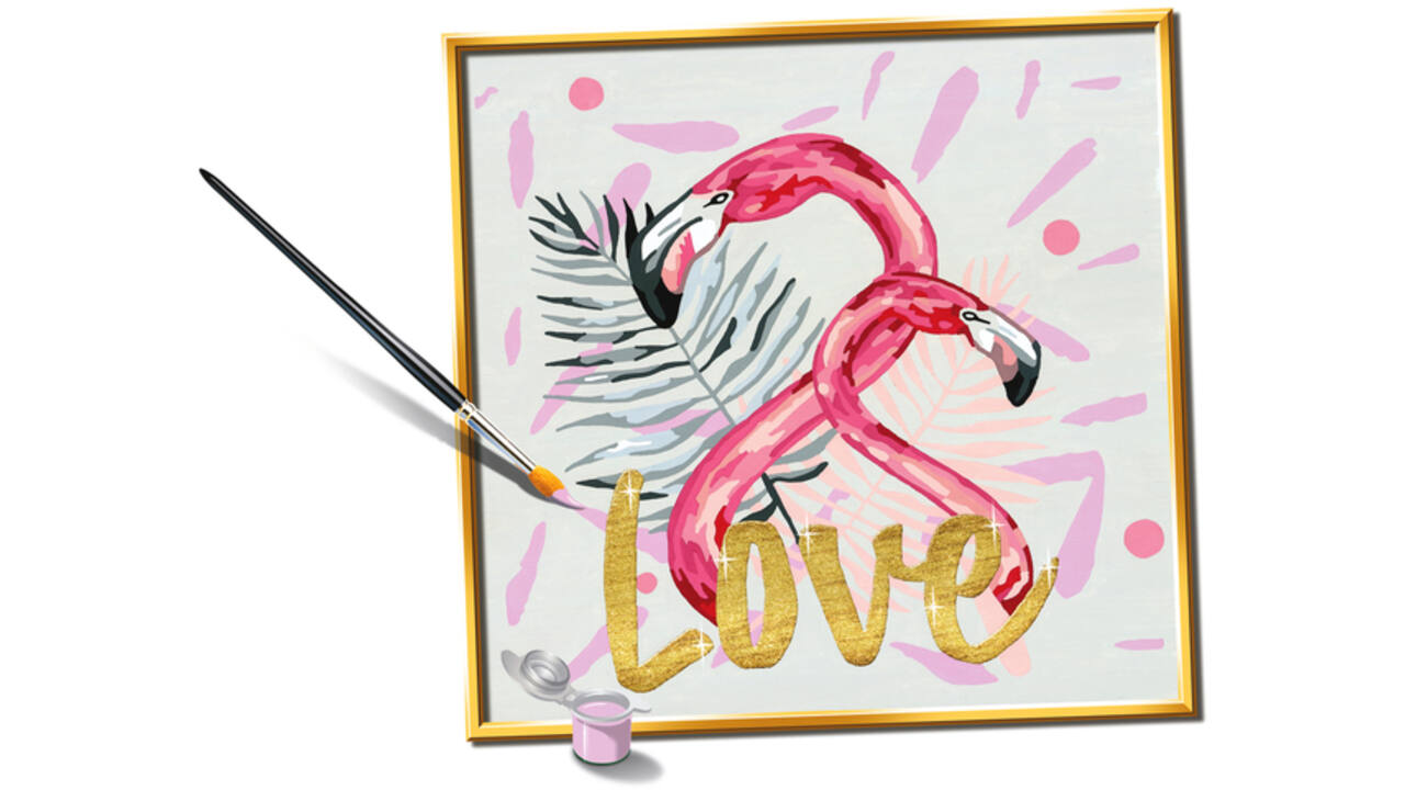 Schilderen op nummers CreArt Love
