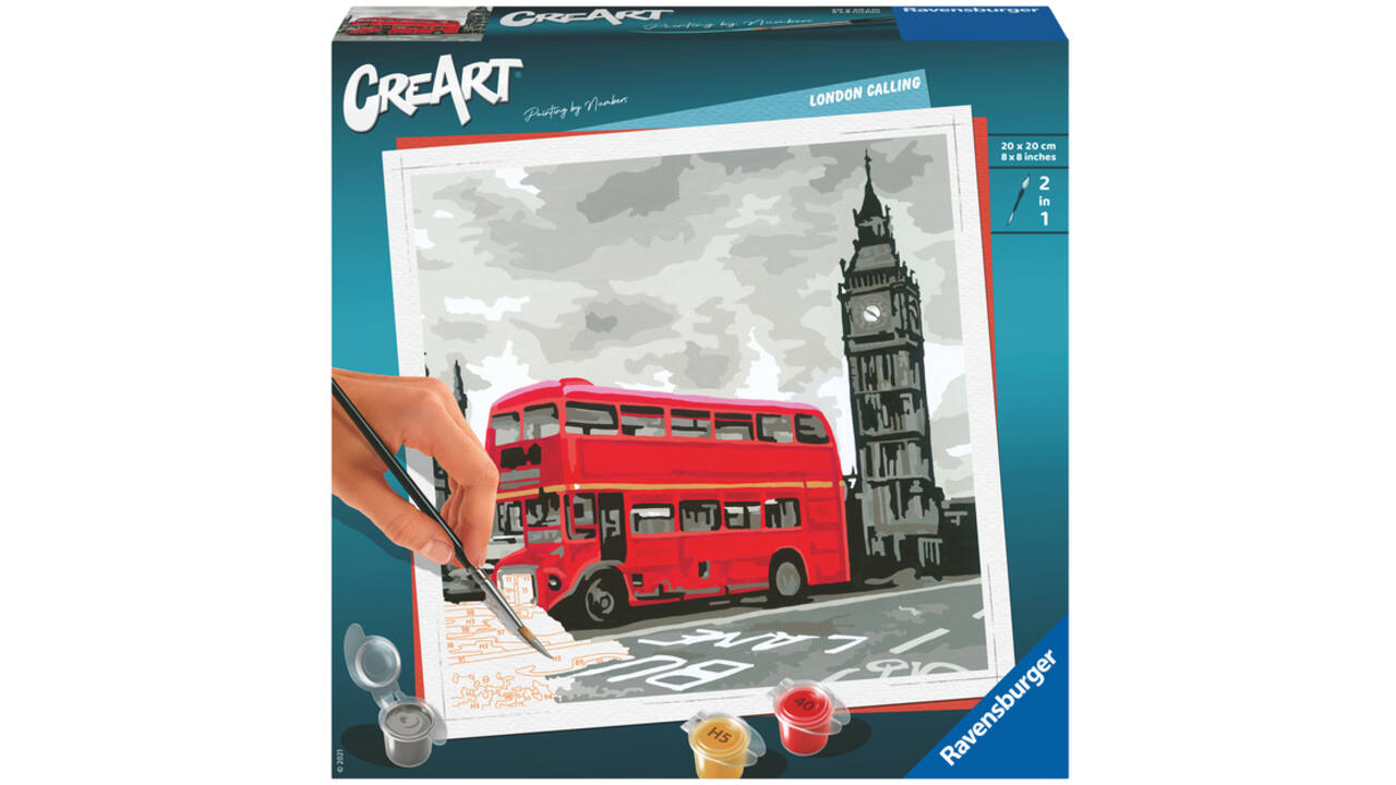 Schilderen op nummers CreArt London