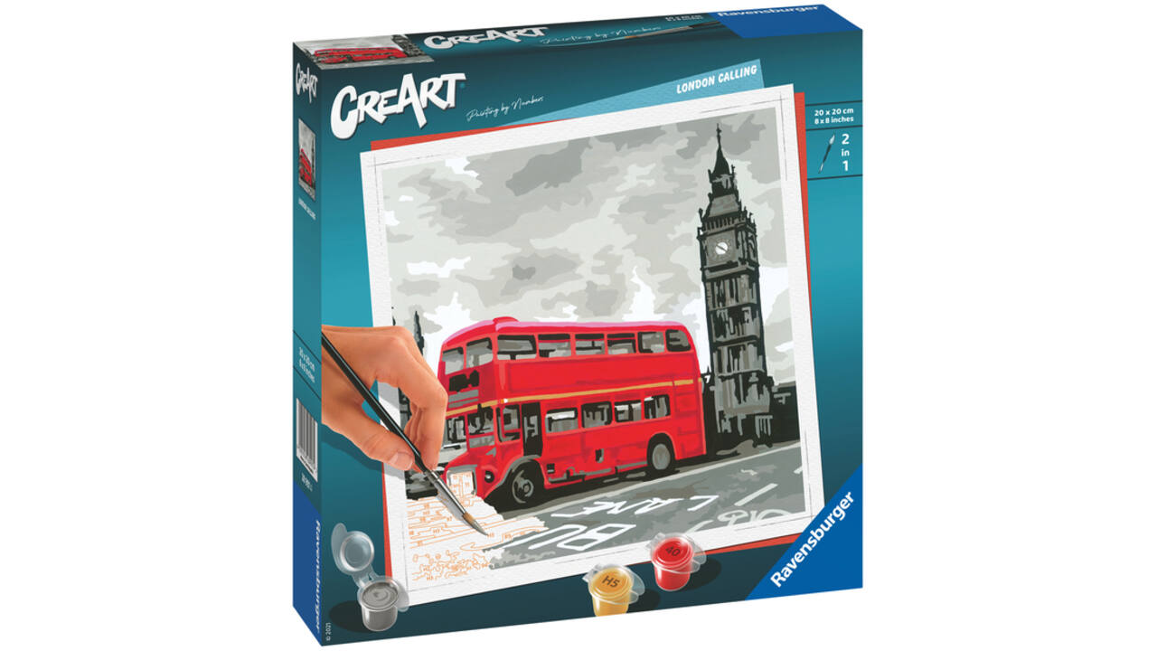 Schilderen op nummers CreArt London