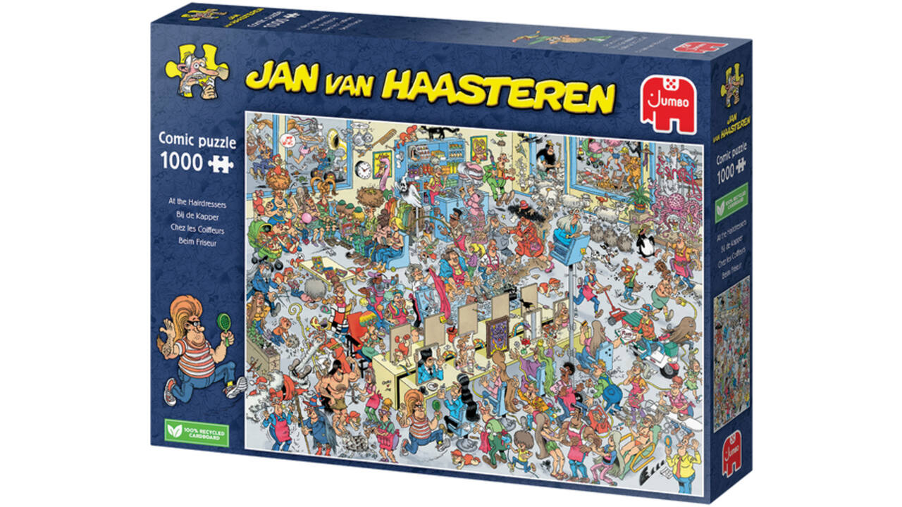 Puzzel JvH Bij De Kapper 1000st