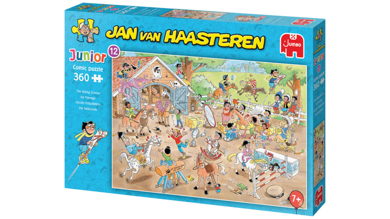 Puzzel Jan van Haasteren Junior The Riding School 360 stukjes