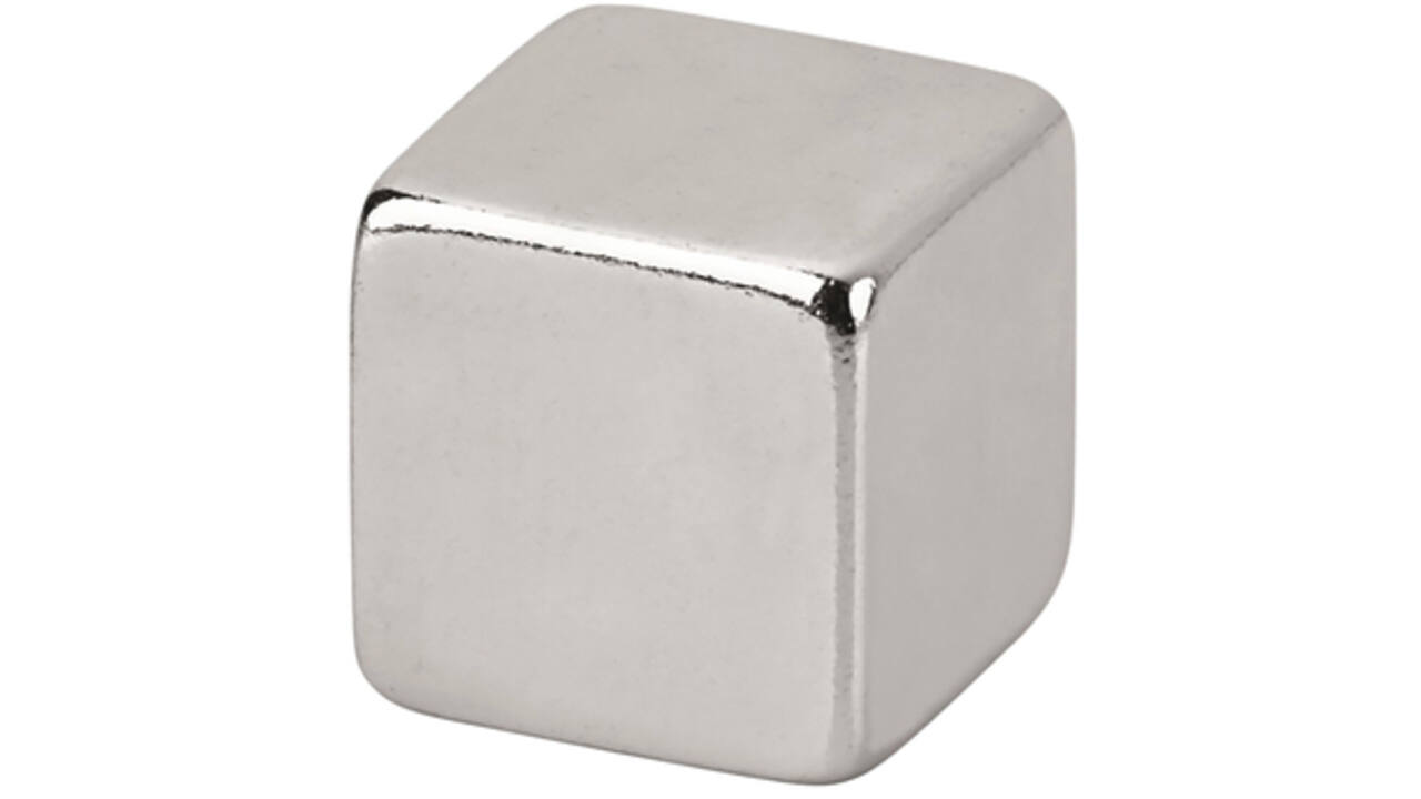 Magneet MAUL Neodymium kubus 10x10x10mm 3.8kg 10stuks