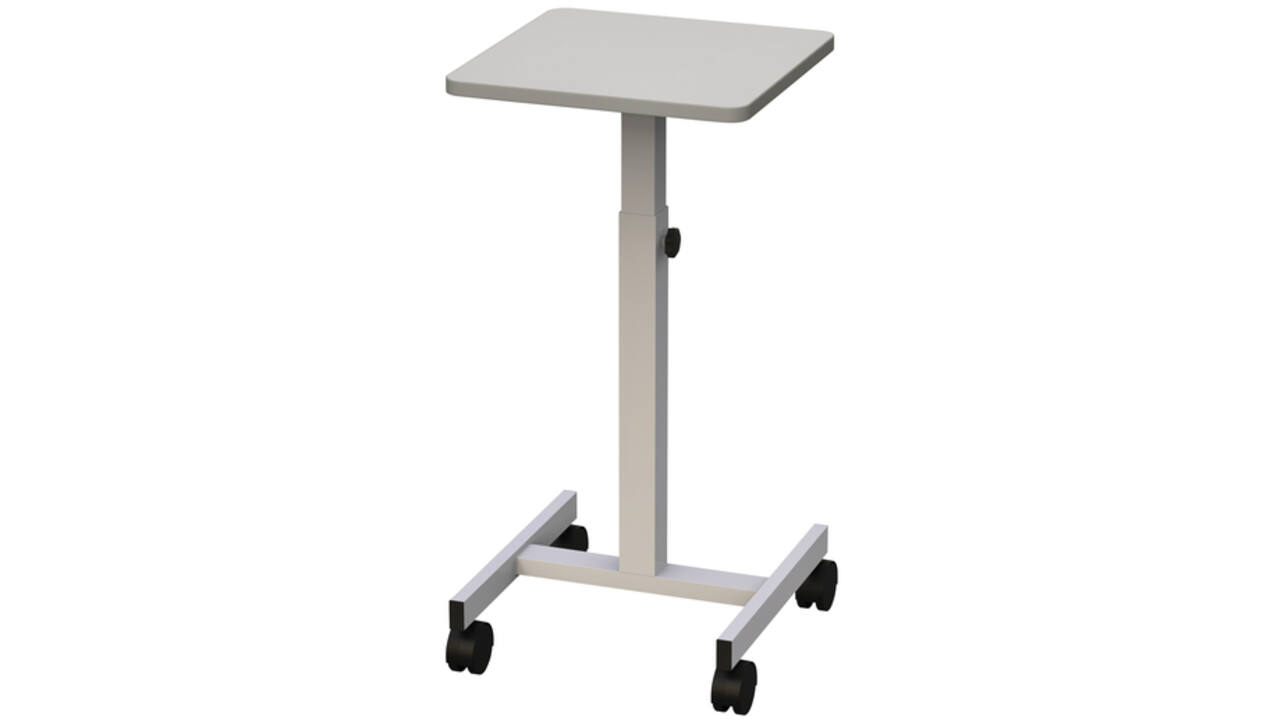 Mobiele tafel MAUL 37,5 x 39,0cm hoogte 64-100cm tot 20kg geremd