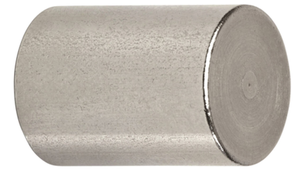Magneet MAUL Neodymium cilinder 20x25mm 13kg 2stuks