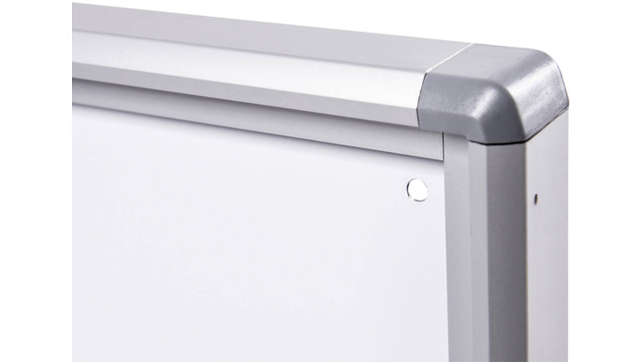Binnenvitrine wand MAULextraslim whiteboard 2xA4 met slot