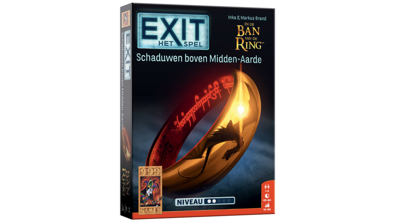 Spel EXIT -Schaduwen boven Midden-Aarde Breinbreker